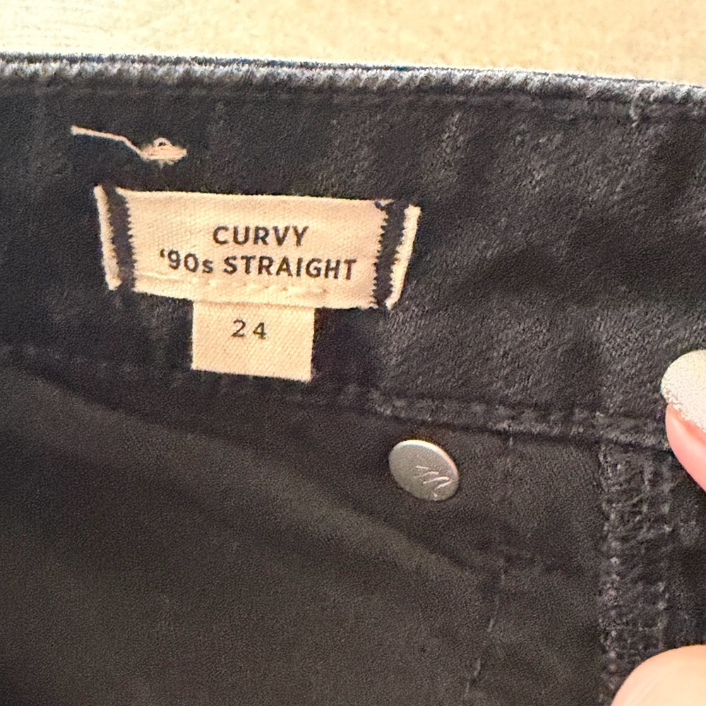Madewell Black Women's Straight Jeans - Picture 4 of 4
